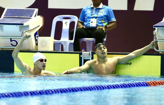 [Trực tiếp] SEA Games 32 ngày thi đấu 7/5: Bộ tứ kình ngư Việt Nam bảo vệ thành công HCV nội dung tiếp sức 4 x 200m tự do nam - Ảnh 6.