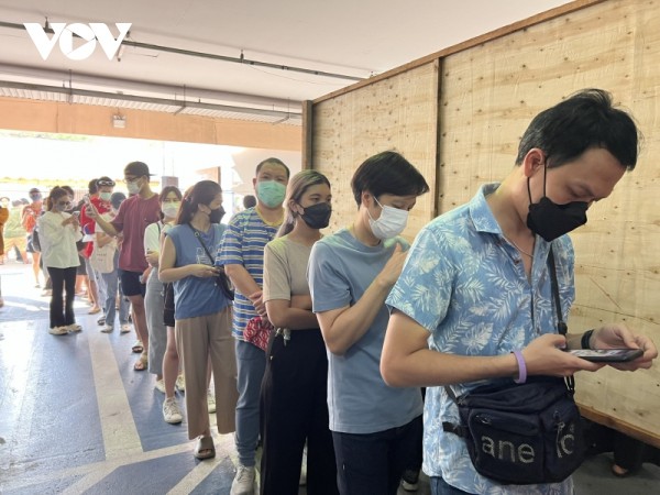 Hơn 2 triệu cử tri Thái Lan tham gia bầu cử sớm