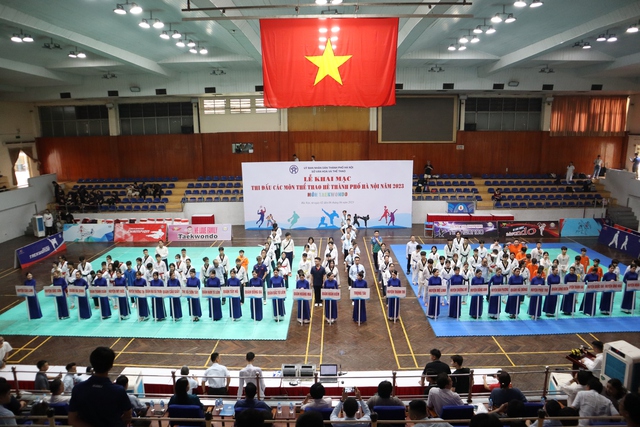 Khai mạc giải thi đấu các môn thể thao hè thành phố Hà Nội năm 2023 - Ảnh 2.