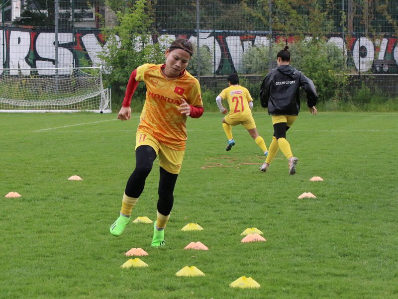 ĐT nữ Việt Nam tích cực luyện tập chuẩn bị giao hữu U23 nữ Ba Lan