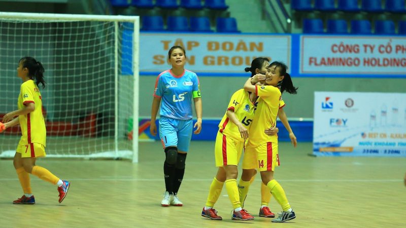 Thái Sơn Nam TP.HCM vô địch giải futsal nữ VĐQG 2023 Thái Sơn Nam TP.HCM vô địch giải futsal nữ VĐQG 2023