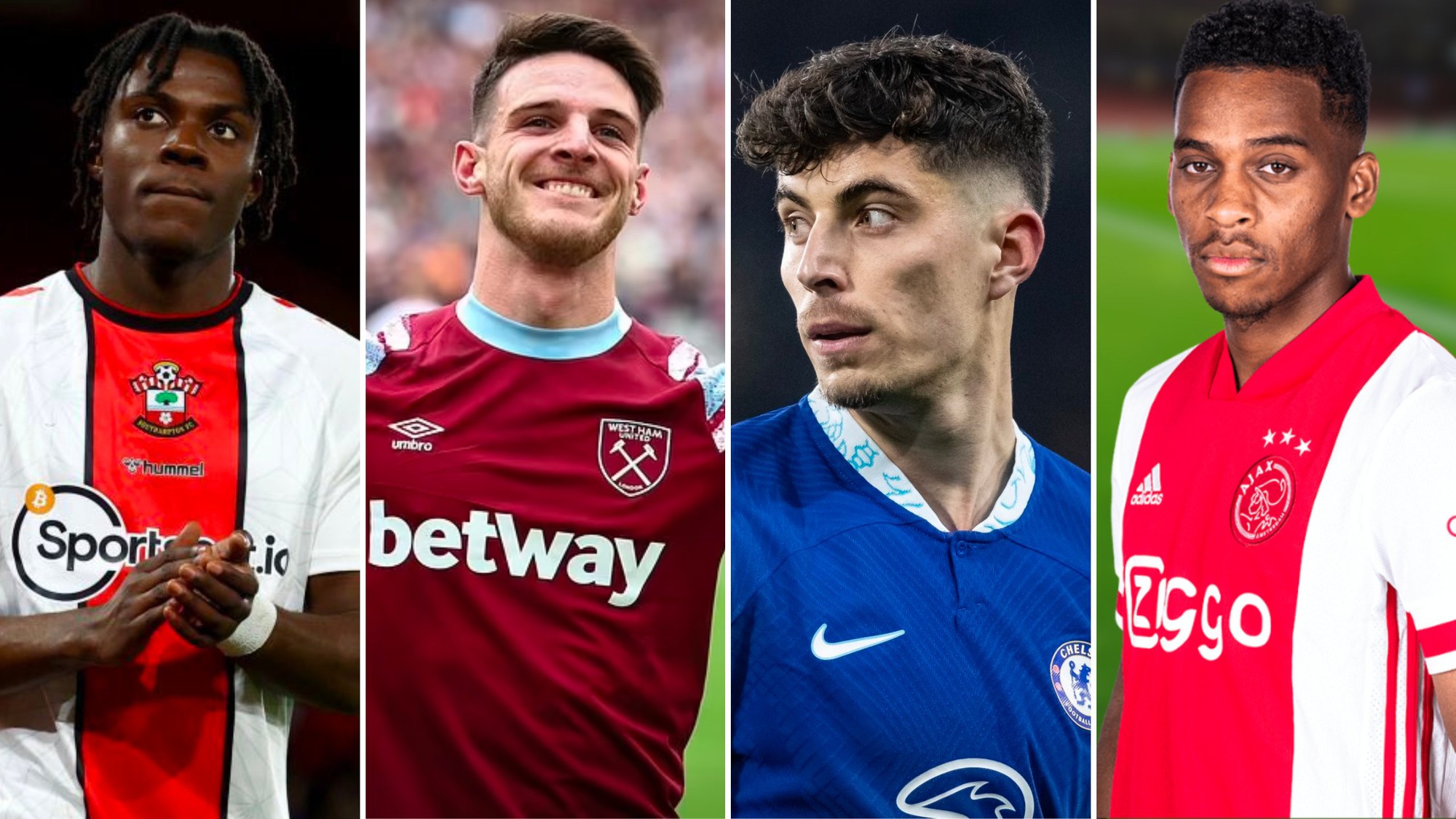 Rice, Havertz, Timber... Mùa chuyển nhượng sôi động của Arsenal