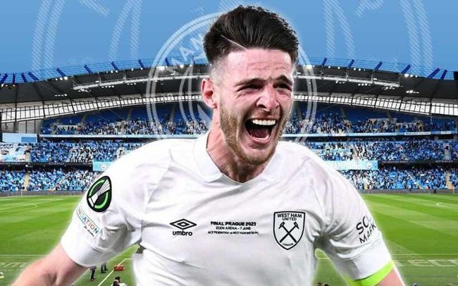 Man City ra giá 90 triệu bảng cho Declan Rice Man City ra giá 90 triệu bảng cho Declan Rice