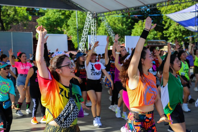 Sôi động Lễ hội Huế - Zumba Festival 2023 - Ảnh 3.