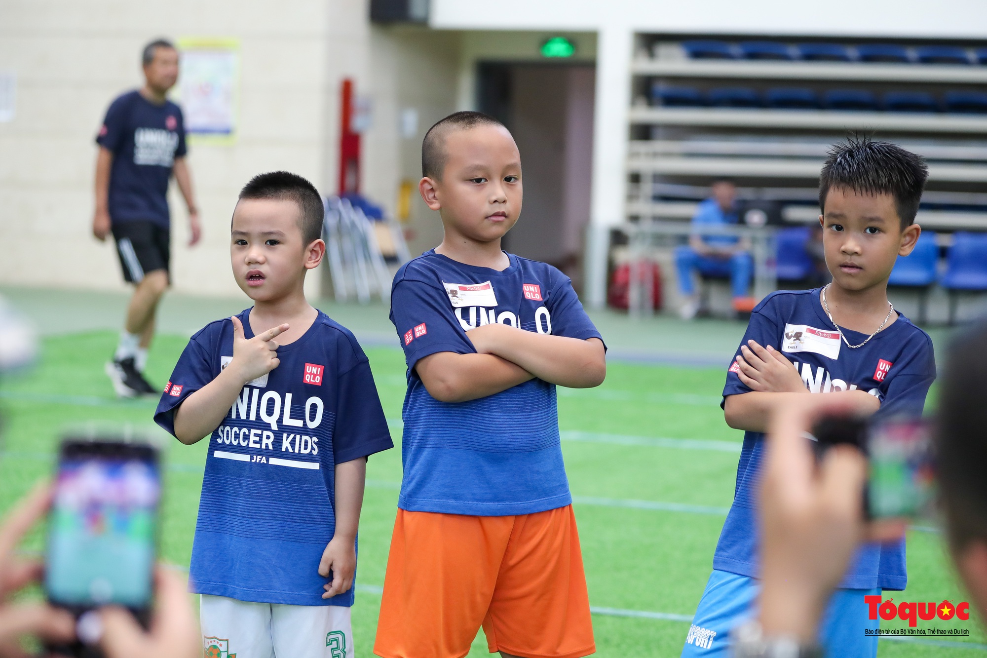 Trẻ em thích thú trải nghiệm bóng đá thiếu nhi cùng với ngôi sao bóng đá Việt Nam và Nhật Bản - Ảnh 22. Trẻ em thích thú trải nghiệm bóng đá thiếu nhi cùng với ngôi sao bóng đá Việt Nam và Nhật Bản - Ảnh 22.