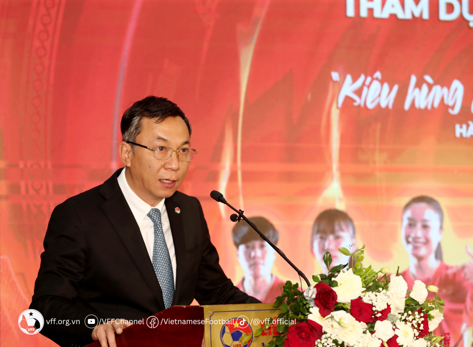 Lễ xuất quân ĐT nữ Việt Nam: Sẵn sàng hướng đến VCK Bóng đá nữ thế giới 2023 Lễ xuất quân ĐT nữ Việt Nam: Sẵn sàng hướng đến VCK Bóng đá nữ thế giới 2023