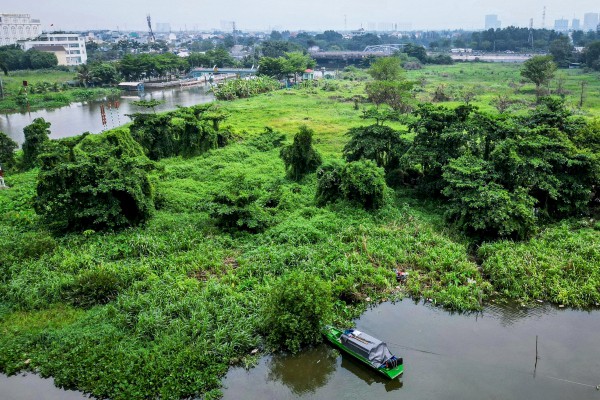 Công viên nước đời đầu tại TP.HCM bỏ hoang, um tùm cây cỏ