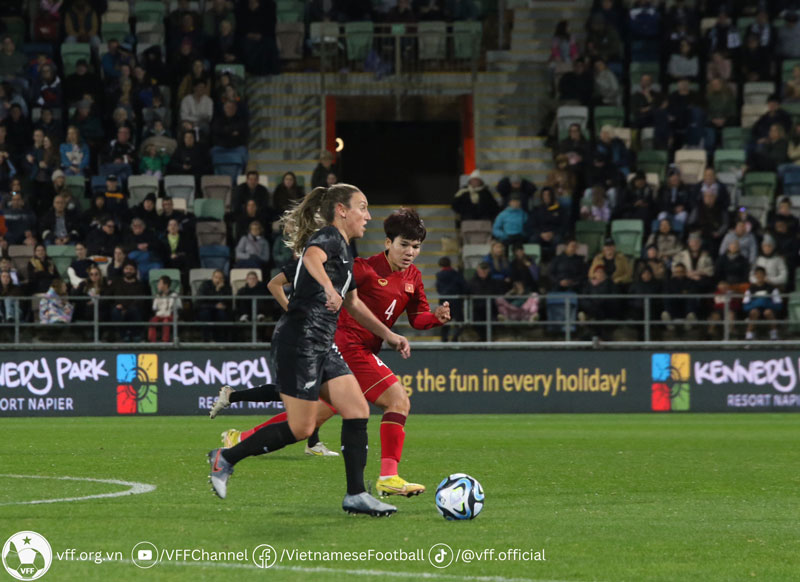 Giao hữu quốc tế: ĐT nữ New Zealand – ĐT nữ Việt Nam: 2-0 Giao hữu quốc tế: ĐT nữ New Zealand – ĐT nữ Việt Nam: 2-0