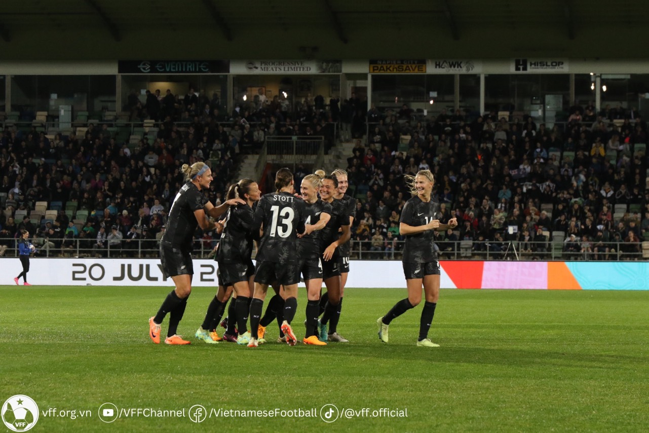 Giao hữu quốc tế: ĐT nữ New Zealand – ĐT nữ Việt Nam: 2-0 Giao hữu quốc tế: ĐT nữ New Zealand – ĐT nữ Việt Nam: 2-0