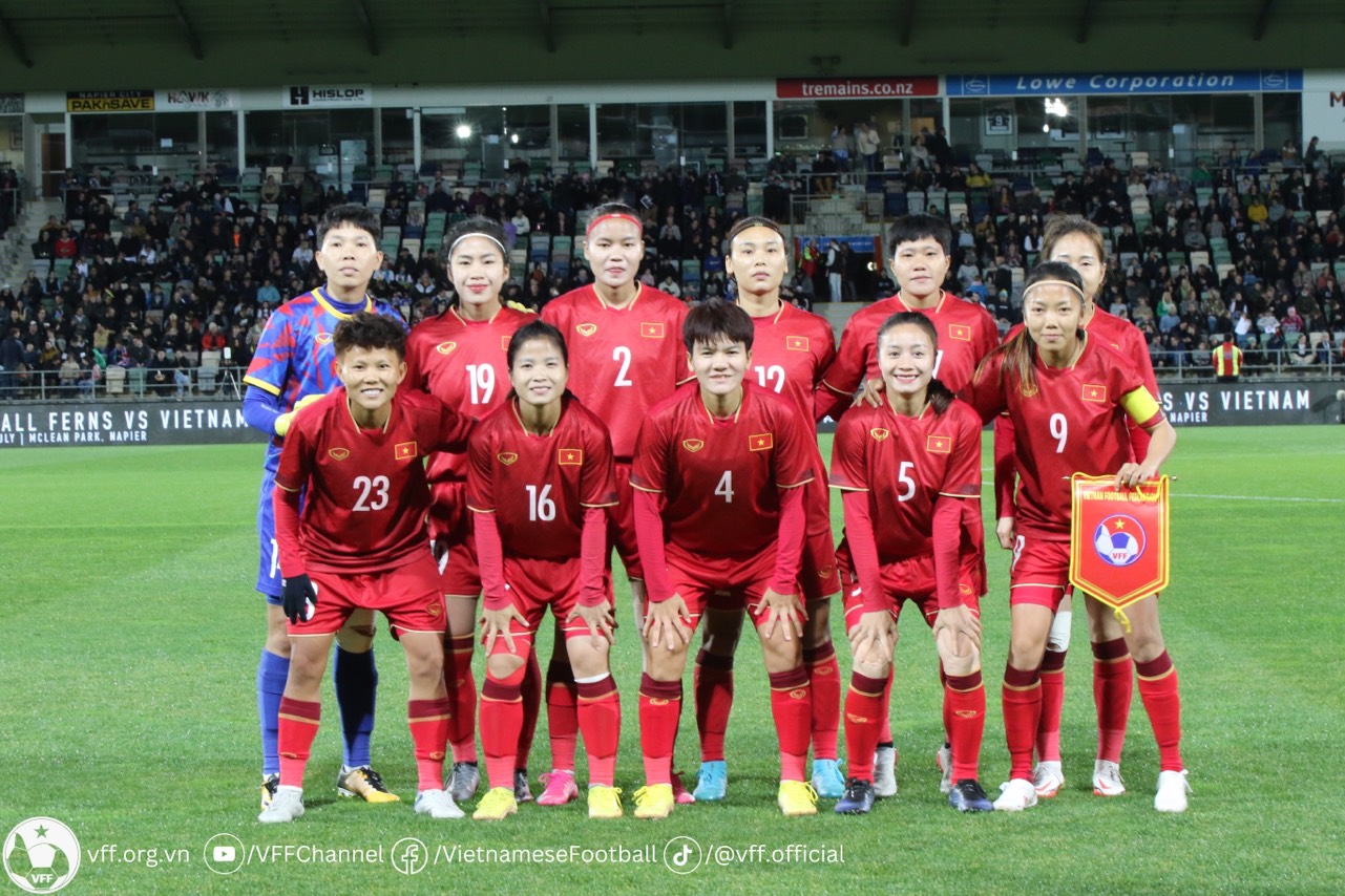 Giao hữu quốc tế: ĐT nữ New Zealand – ĐT nữ Việt Nam: 2-0 Giao hữu quốc tế: ĐT nữ New Zealand – ĐT nữ Việt Nam: 2-0