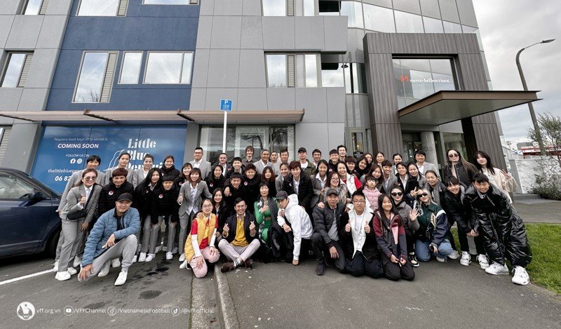 ĐT nữ Việt Nam quay lại Auckland