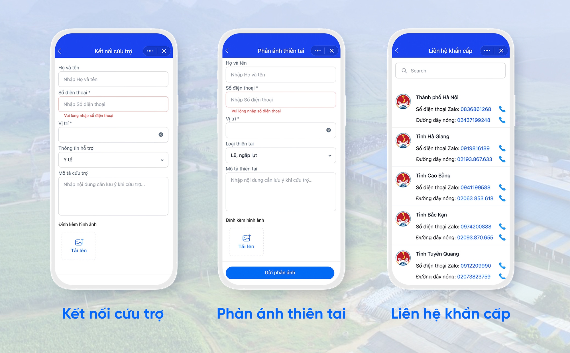 Ra mắt Zalo mini app giúp người dân nhận được hỗ trợ khẩn cấp trong mùa mưa bão