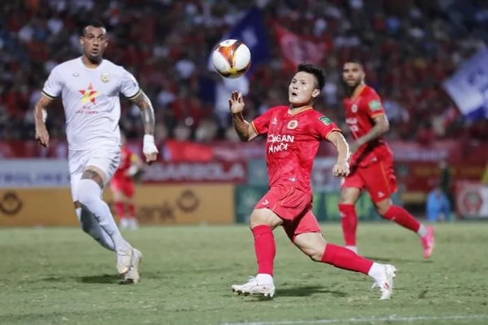 V.League 2023 - Công an Hà Nội chia điểm trên sân Hàng Đẫy