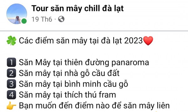 Thu tiền du khách săn mây, nhiều cơ sở kinh doanh bị phạt