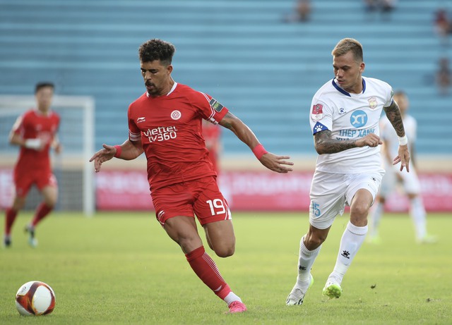 V.League 2023 - Thép Xanh Nam Định và CLB Viettel chia điểm