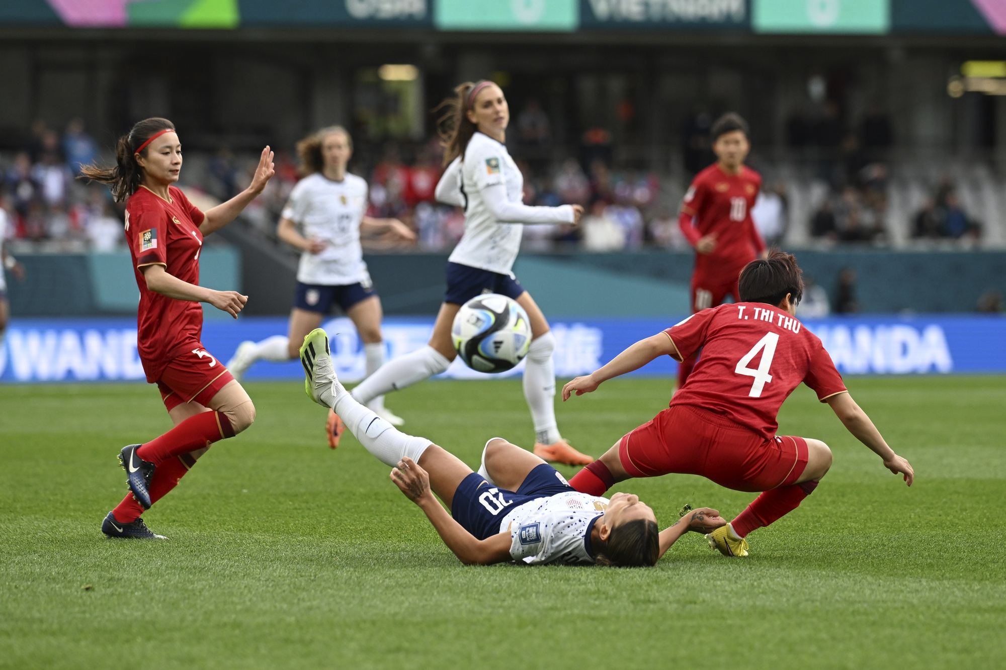 Thi đấu quật cường, tuyển nữ Việt Nam thua không quá đậm trước ĐT Mỹ