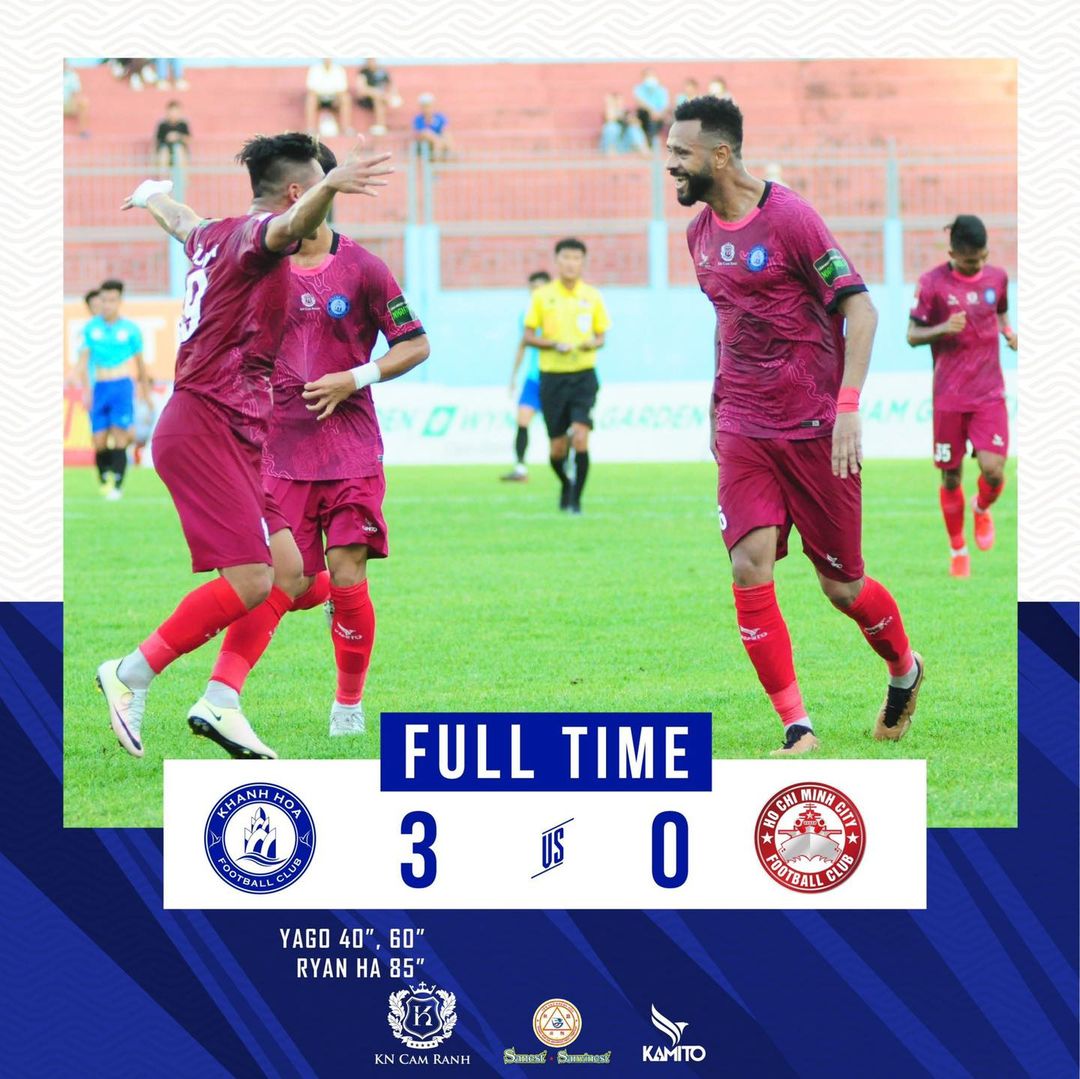 CLB Khánh Hòa chính thức trụ hạng - V.League 2023