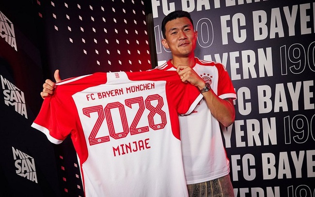 Bayern Munich đón trung vệ Kim Min Jae, giá 50 triệu euro