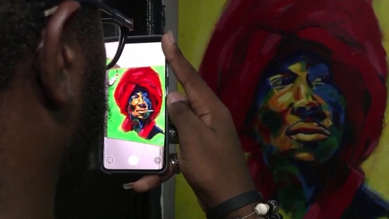 Bức tranh chuyển động vô cùng thú vị nhờ công nghệ Bức tranh chuyển động vô cùng thú vị nhờ công nghệ