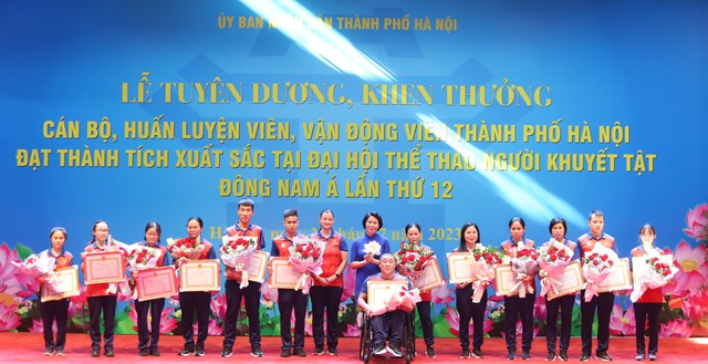 Hà Nội: Nâng cao đầu tư cho thể thao người khuyết tật - Ảnh 1. Hà Nội: Nâng cao đầu tư cho thể thao người khuyết tật - Ảnh 1.