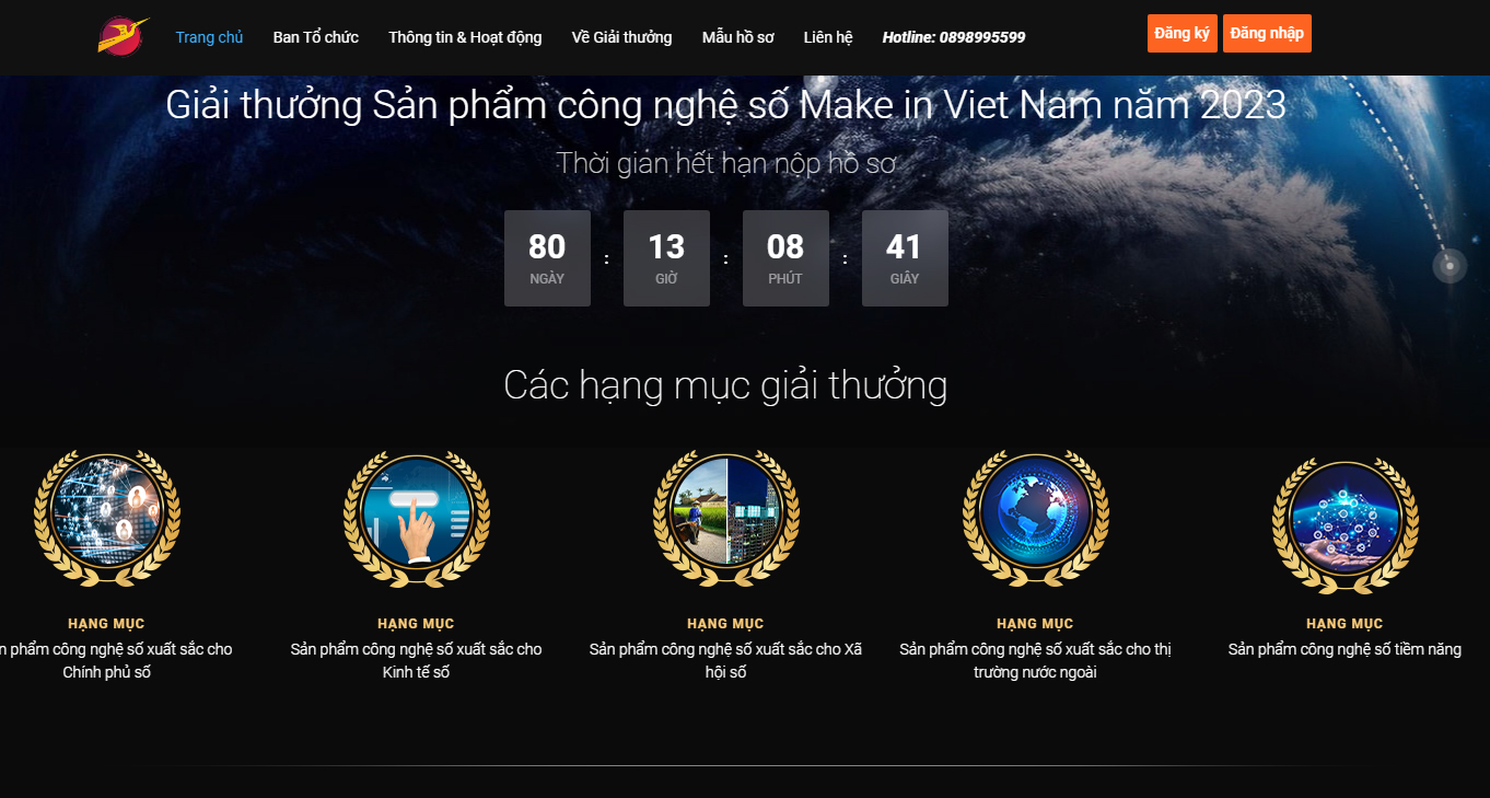 Kêu gọi cộng đồng doanh nghiệp hưởng ứng giải thưởng “Sản phẩm công nghệ số Make in Viet Nam” năm 2023 Kêu gọi cộng đồng doanh nghiệp hưởng ứng giải thưởng “Sản phẩm công nghệ số Make in Viet Nam” năm 2023