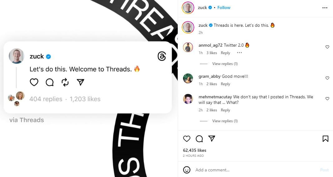 Threads đã có 2 triệu lượt tải về, bị Threads đã có 2 triệu lượt tải về, bị