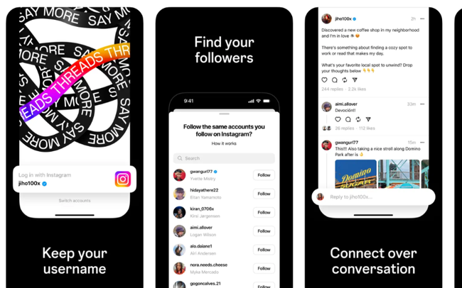 Threads đã có 2 triệu lượt tải về, bị Threads đã có 2 triệu lượt tải về, bị