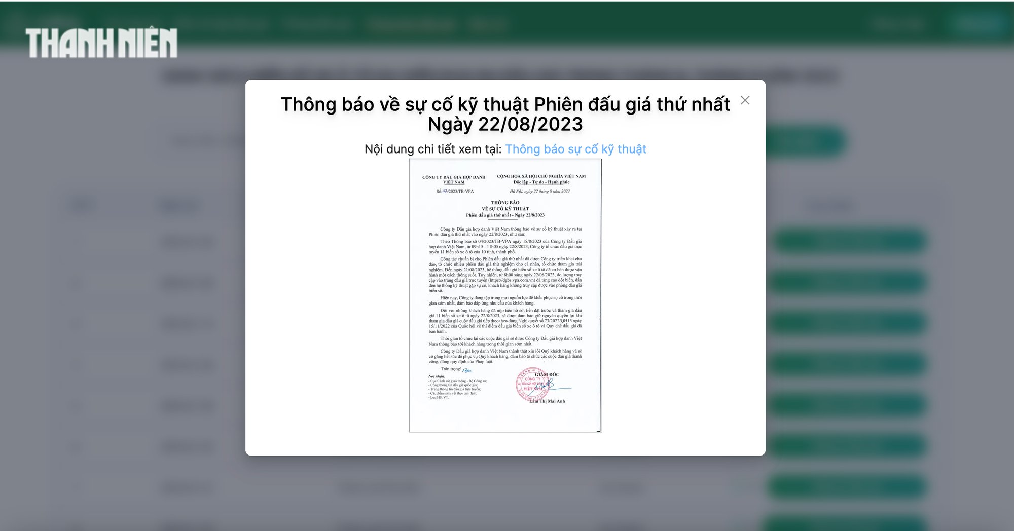 Có được thay biển số trúng đấu giá vào xe đã có biển số?