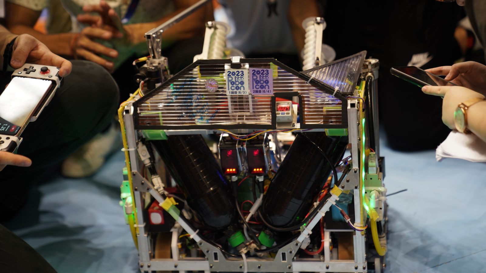 Các đội tuyển ABU Robocon 2023 giao lưu và chia sẻ công nghệ