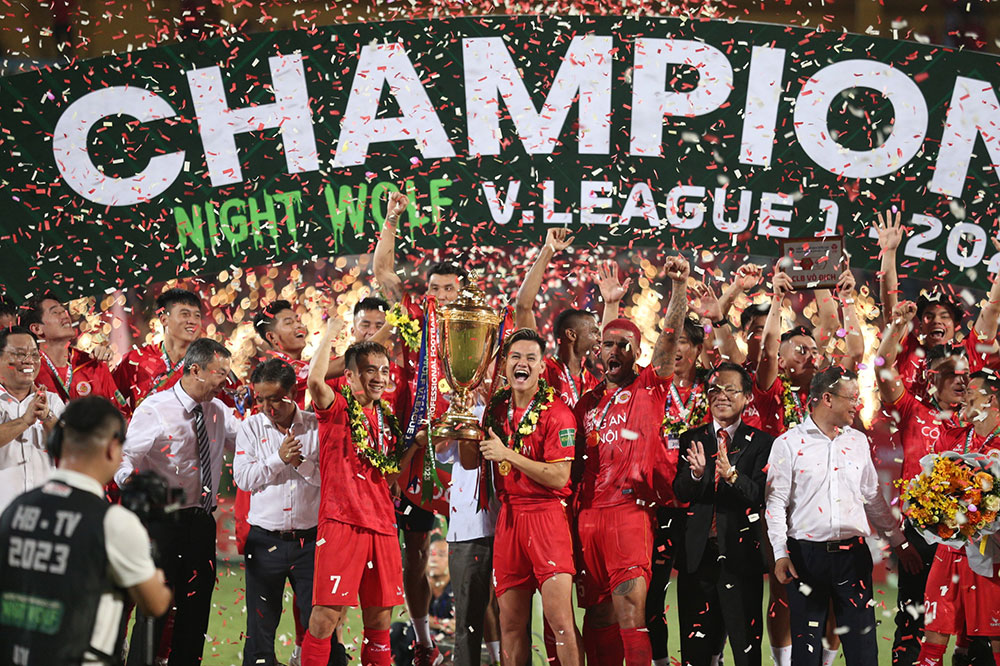 Những con số đáng chú ý của V.League 2023