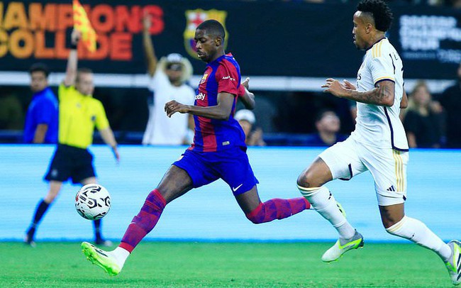 Barcelona đại thắng Real Madrid trong trận El Clasico trên đất Mĩ