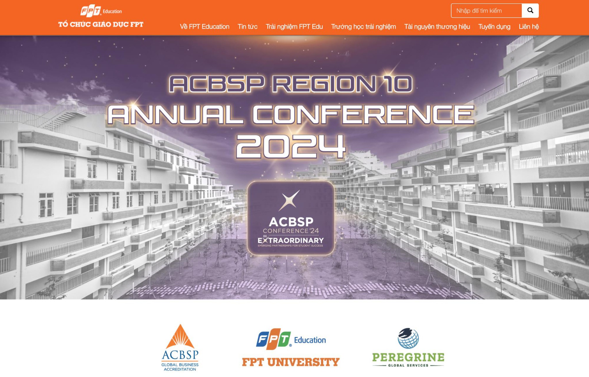 Trường ĐH FPT đăng cai tổ chức Hội nghị Hội đồng kiểm định quốc tế ACBSP