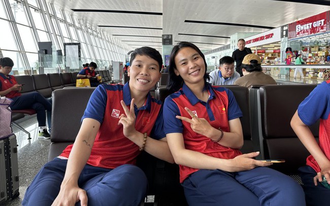 ĐT nữ Việt Nam khởi hành tới Trung Quốc, tham dự ASIAD 19