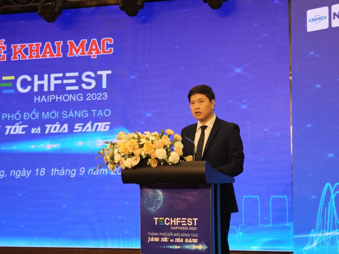 Techfest Hải Phòng 2023 quy tụ gần 500 công nghệ, giải pháp đổi mới sáng tạo đến từ 6 quốc gia Techfest Hải Phòng 2023 quy tụ gần 500 công nghệ, giải pháp đổi mới sáng tạo đến từ 6 quốc gia