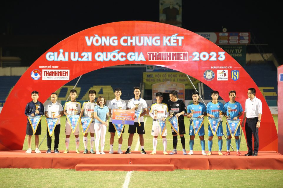 Thắng SLNA trên chấm luân lưu, U.21 PVF-CAND vô địch giải U.21 quốc gia 2023 Thắng SLNA trên chấm luân lưu, U.21 PVF-CAND vô địch giải U.21 quốc gia 2023
