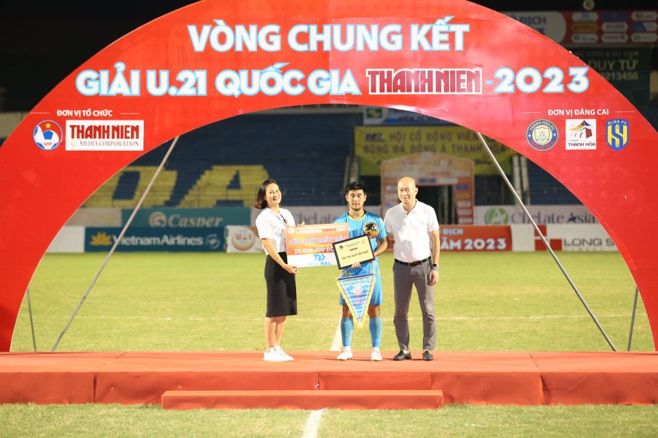 Thắng SLNA trên chấm luân lưu, U.21 PVF-CAND vô địch giải U.21 quốc gia 2023 Thắng SLNA trên chấm luân lưu, U.21 PVF-CAND vô địch giải U.21 quốc gia 2023