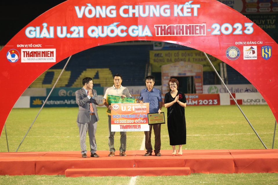 Thắng SLNA trên chấm luân lưu, U.21 PVF-CAND vô địch giải U.21 quốc gia 2023 Thắng SLNA trên chấm luân lưu, U.21 PVF-CAND vô địch giải U.21 quốc gia 2023