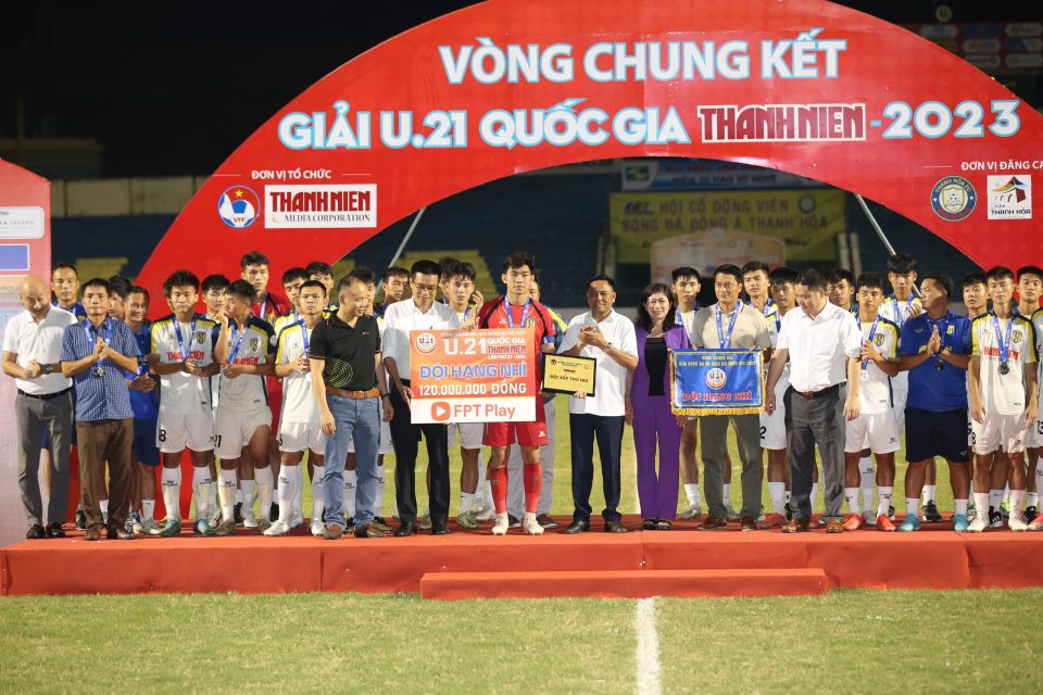 Thắng SLNA trên chấm luân lưu, U.21 PVF-CAND vô địch giải U.21 quốc gia 2023 Thắng SLNA trên chấm luân lưu, U.21 PVF-CAND vô địch giải U.21 quốc gia 2023
