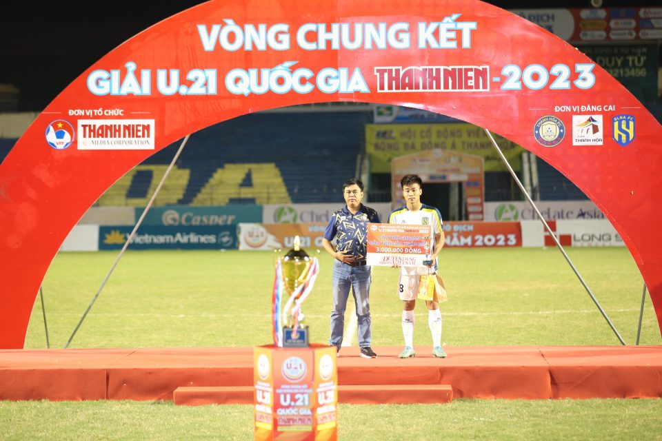 Thắng SLNA trên chấm luân lưu, U.21 PVF-CAND vô địch giải U.21 quốc gia 2023 Thắng SLNA trên chấm luân lưu, U.21 PVF-CAND vô địch giải U.21 quốc gia 2023