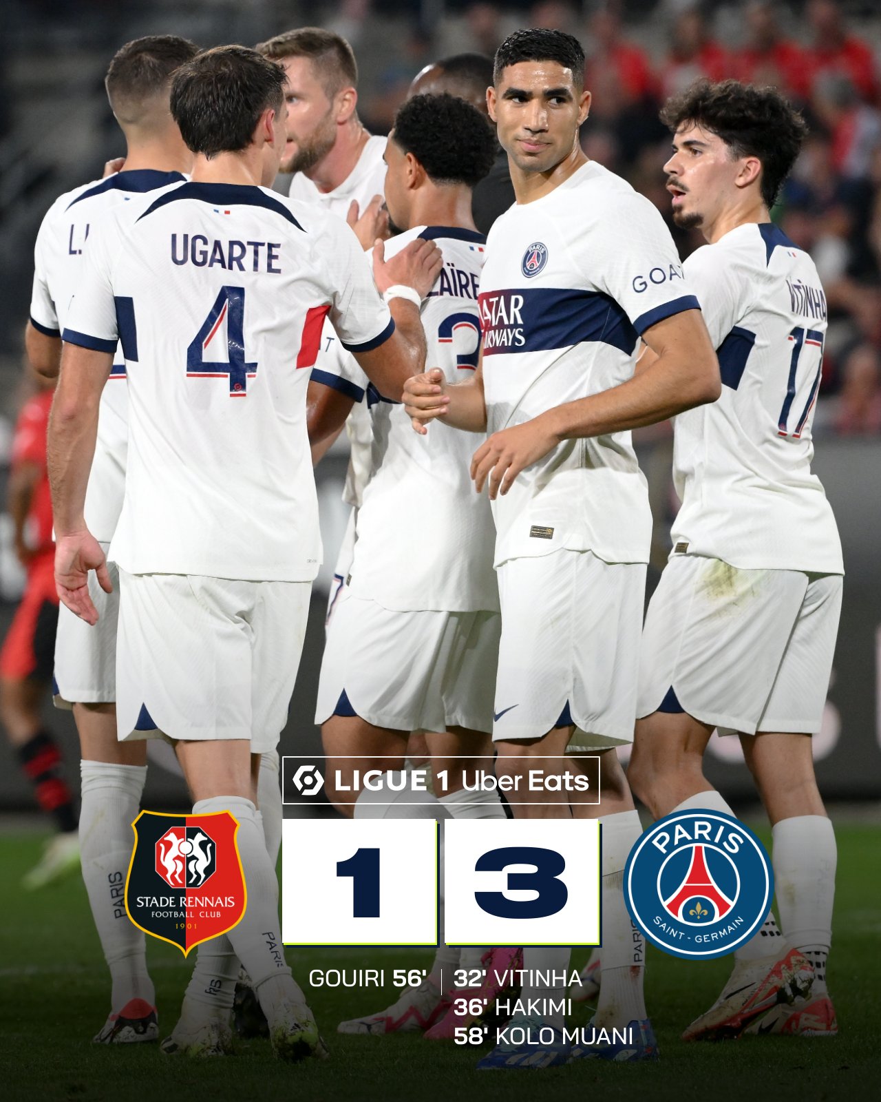 Paris Saint Germain thắng thuyết phục Rennes Paris Saint Germain thắng thuyết phục Rennes