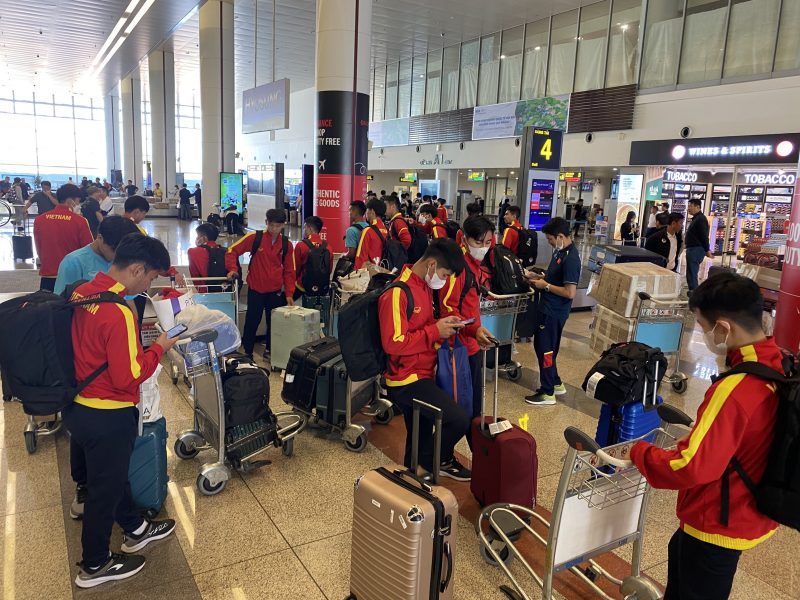 Khép lại chuyến tập huấn tại Hàn Quốc, đội tuyển U18 Việt Nam về nước an toàn Khép lại chuyến tập huấn tại Hàn Quốc, đội tuyển U18 Việt Nam về nước an toàn