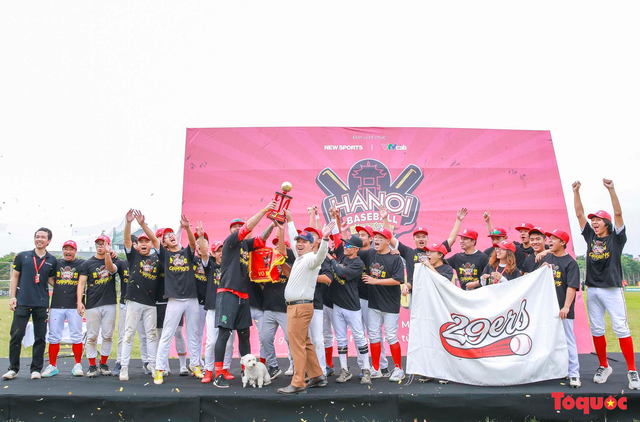 Hanoi 29ers giành chiến thắng Giải vô địch bóng chày Hà Nội 2023 - Ảnh 2. Hanoi 29ers giành chiến thắng Giải vô địch bóng chày Hà Nội 2023 - Ảnh 2.