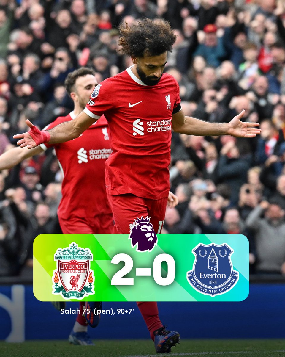 Salah tỏa sáng, Liverpool tạm vươn top đầu trên BXH Ngoại hạng Anh