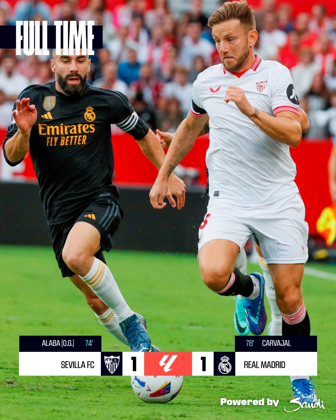 Vòng 10 La Liga - Real Madrid bị cầm hòa trên sân của Sevilla Vòng 10 La Liga - Real Madrid bị cầm hòa trên sân của Sevilla
