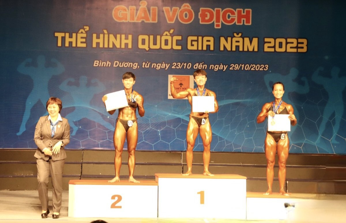 Bình Dương: Sôi động Giải vô địch Thể hình quốc gia năm 2023 - Ảnh 12. Bình Dương: Sôi động Giải vô địch Thể hình quốc gia năm 2023 - Ảnh 12.