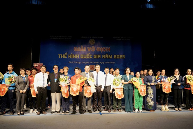 Bình Dương: Sôi động Giải vô địch Thể hình quốc gia năm 2023 - Ảnh 3. Bình Dương: Sôi động Giải vô địch Thể hình quốc gia năm 2023 - Ảnh 3.