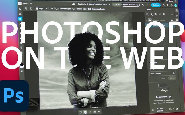 Adobe ra mắt Photoshop trên website với mức phí sử dụng hơn 500.000 đồng/tháng