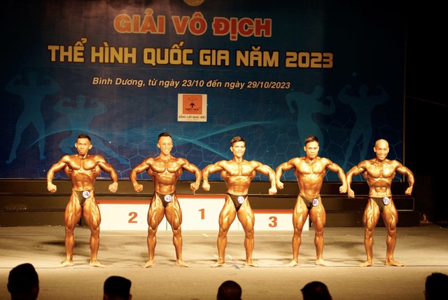 Bình Dương: Sôi động Giải vô địch Thể hình quốc gia năm 2023 - Ảnh 1. Bình Dương: Sôi động Giải vô địch Thể hình quốc gia năm 2023 - Ảnh 1.