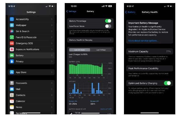 4 dấu hiệu cho thấy đã đến lúc thay pin iPhone 4 dấu hiệu cho thấy đã đến lúc thay pin iPhone