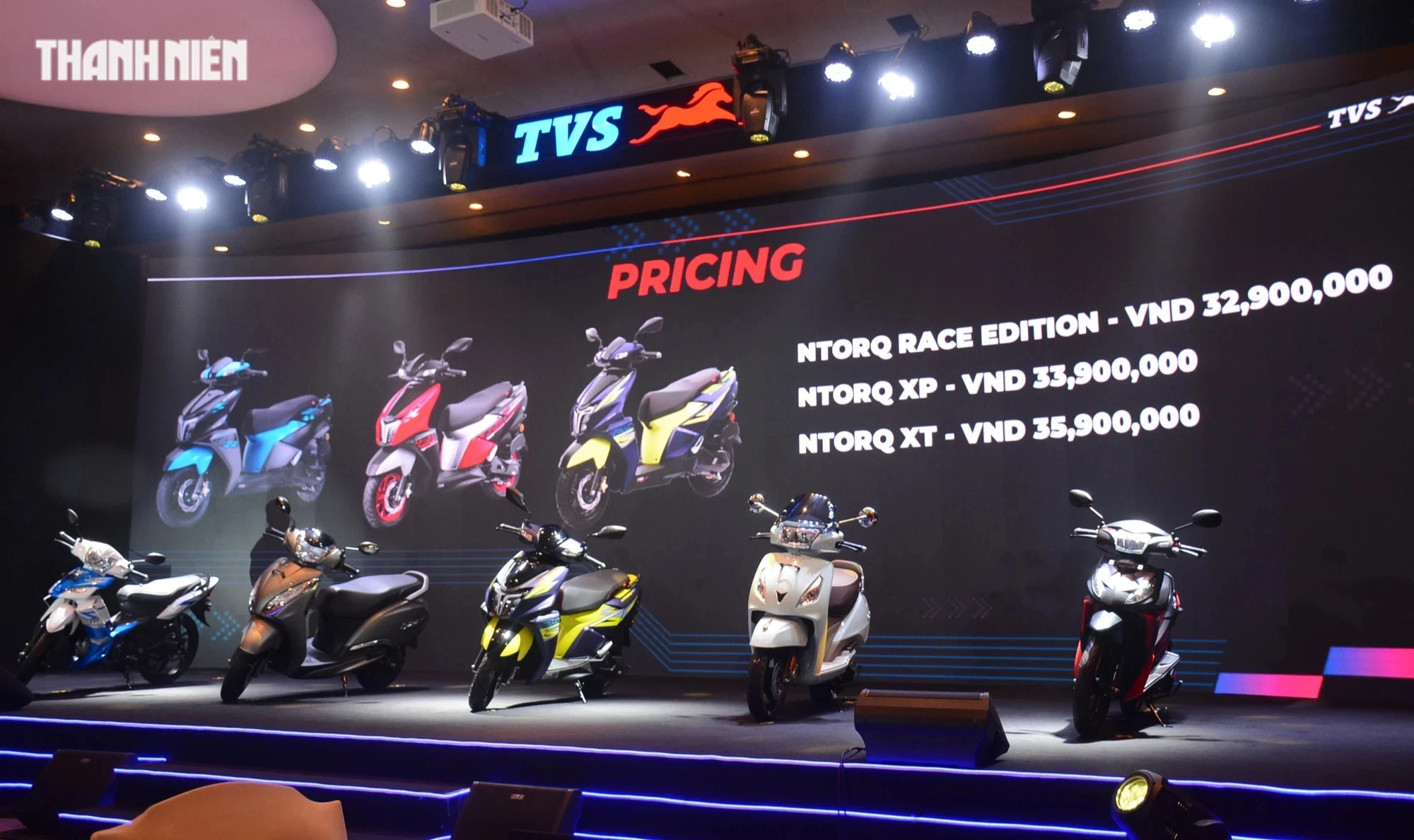 TVS Ntorq giá từ 32,9 triệu đồng, có gì để cạnh tranh Honda Vario 125? TVS Ntorq giá từ 32,9 triệu đồng, có gì để cạnh tranh Honda Vario 125?